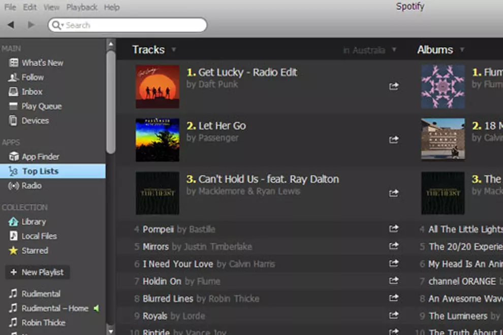 You can't hold Spotify in your hands, can you now?