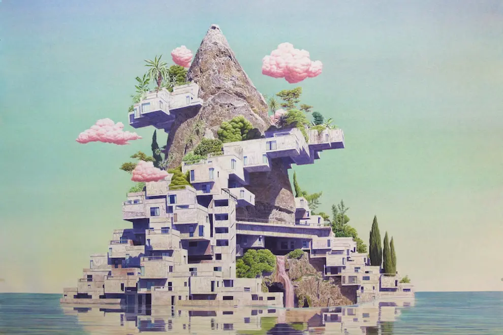 Axis Mundi 2012 44x33 inches2