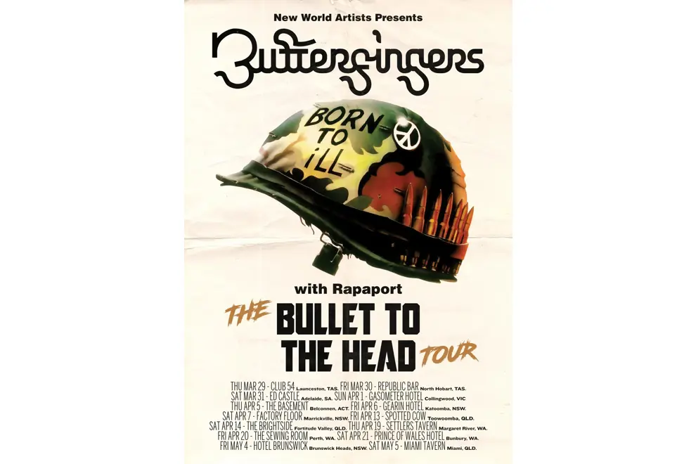 butterfingers tour