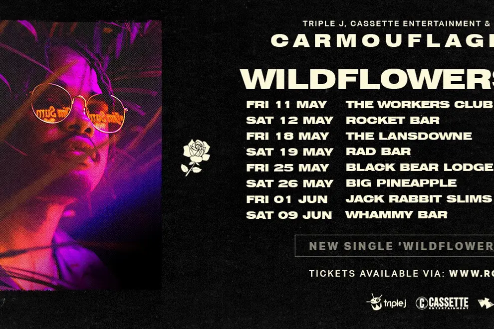 carmouflage rose aus tour