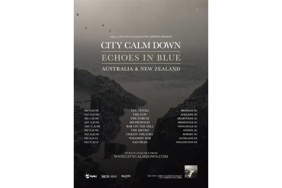 city calm down aus tour