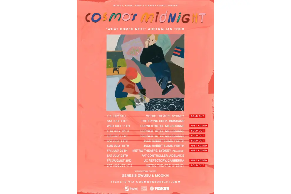 cosmos midnight tour dates