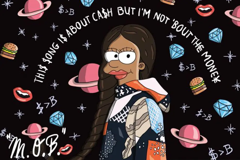 german illustrator draws tkay maidza chet faker simpsons 2