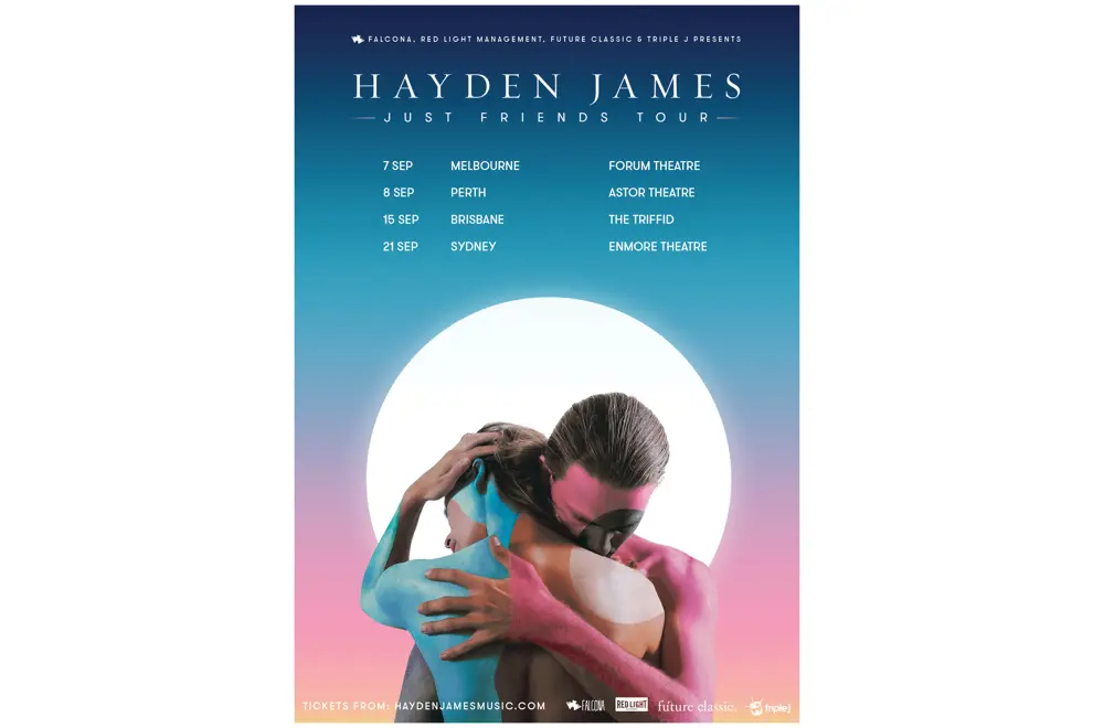 hayden james tour18