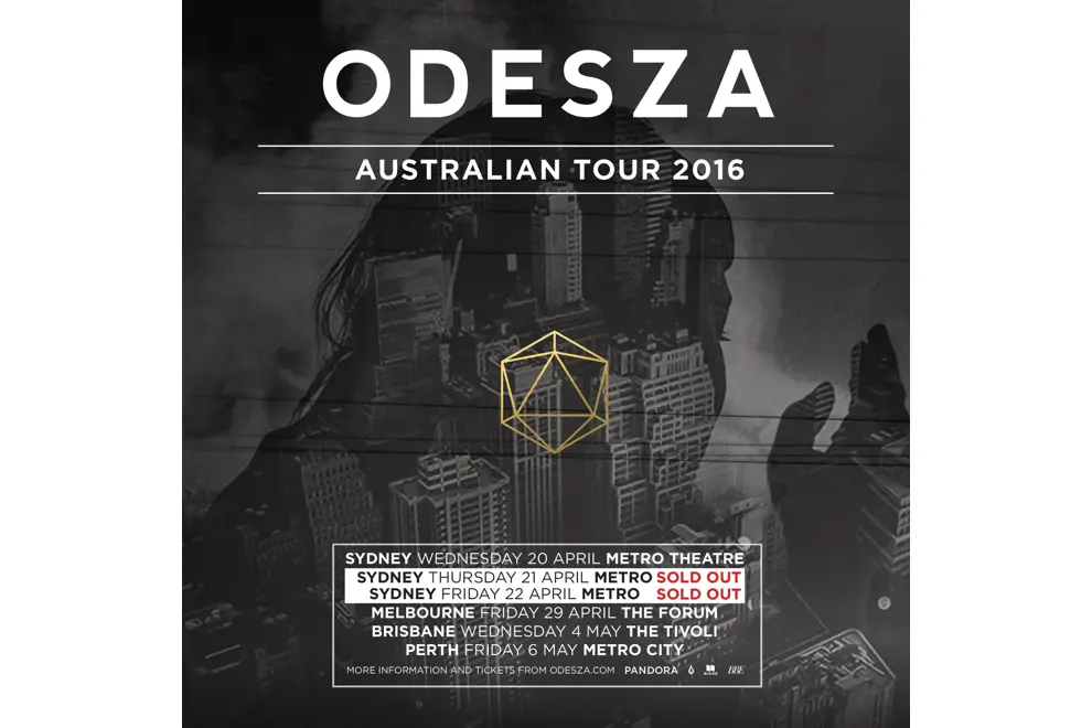 odesza tour dates