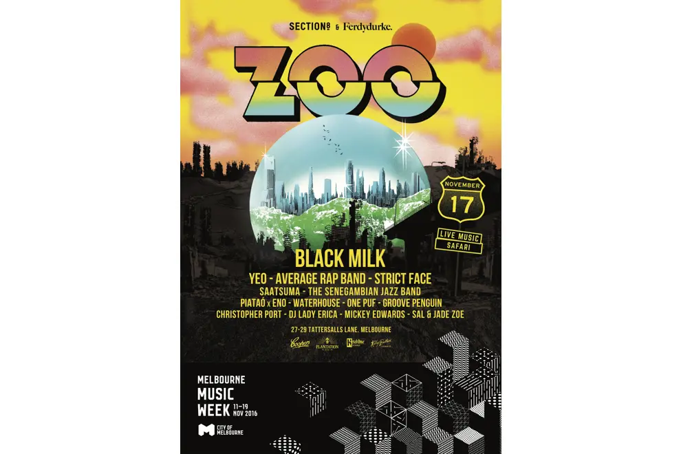 section 8 party poster