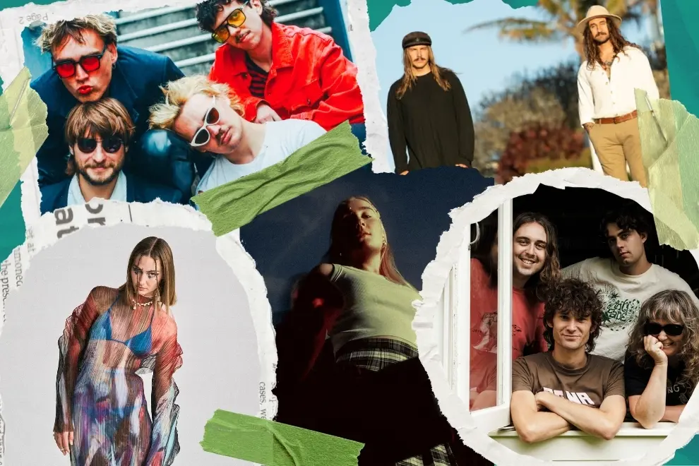 Clockwise: Radium Dolls, The Dreggs, Girl & Girl, Asha Jefferies, Clea