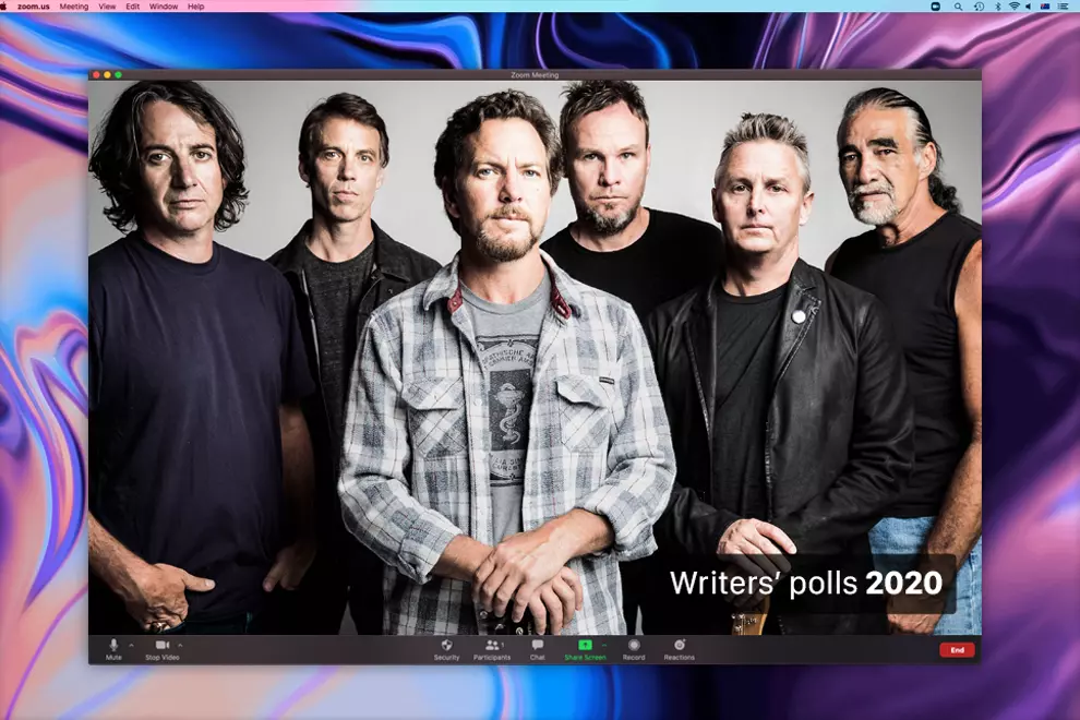 Pearl Jam pic by Danny Clinch